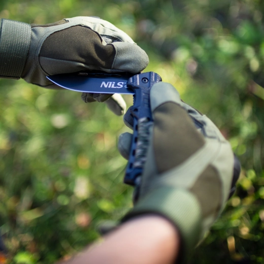 Deschidere cu o singură mână și siguranță liner lock