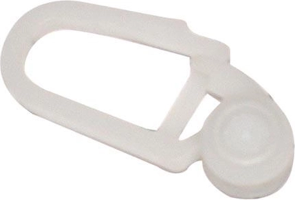 Cârlige pentru perdele din plastic (100 buc)
