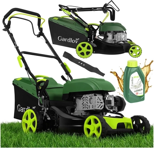Mașină de tuns iarbă pe benzină cu tracțiune GARDLOV DriveX 40,6 cm, 149 cm³, coș 50 l