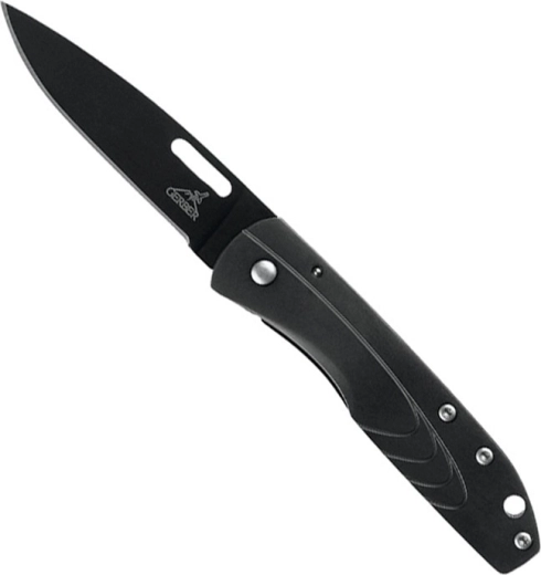 Gerber STL 2.5 cuțit de buzunar 6,6 cm, complet negru, tot metal