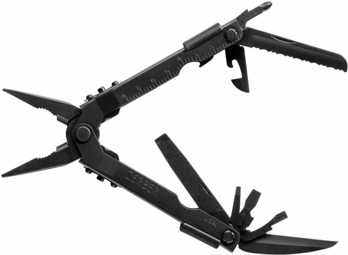 Gerber MP600 Multi-Tool de dimensiune completă negru, unealtă multifuncțională cu toc