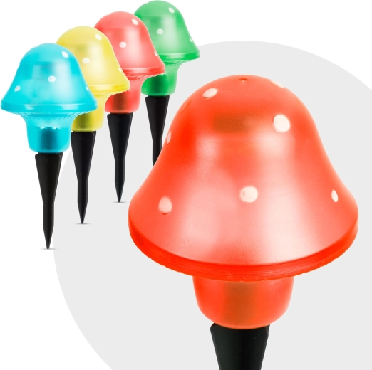 Decorațiune colorată pentru grădină