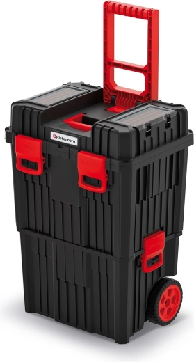 Troler modular pentru scule cu roți Heavy Kistenberg, 71 l