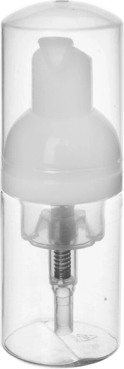 Sticluță cosmetică cu pompiță spumantă 30 ml (UH)