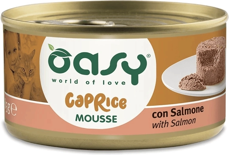 Oasy Caprice mousse cu somon 85 g