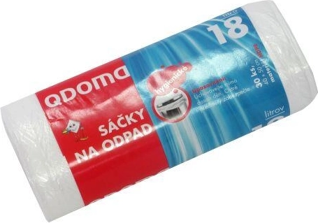 Saci pentru gunoi 18 l, 40 × 50 cm, 30 buc, transparenți/albaștri