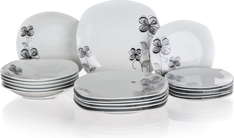 Set complet de 18 piese pentru 6 persoane