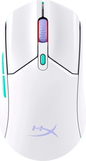 Mouse de gaming wireless HyperX Pulsefire Haste 2 Core alb