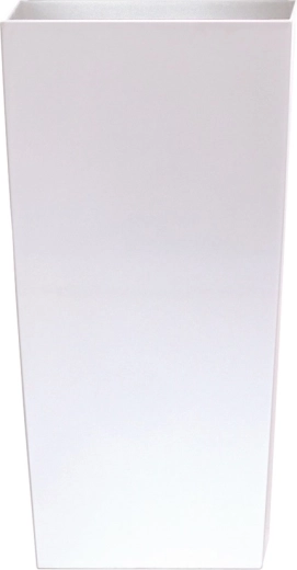 Ghiveci Urbi Square Matt alb 12,6 × 12,6 × 20 cm
