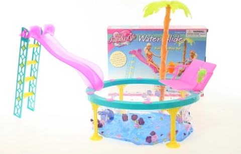 Piscina Glorie cu tobogan