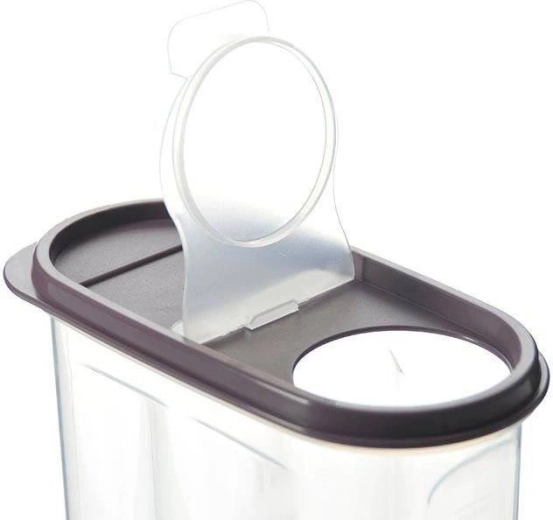 Dozare precisă datorită capacului rabatabil