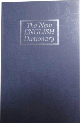 Seif în formă de carte 180 × 115 × 55 mm, albastru