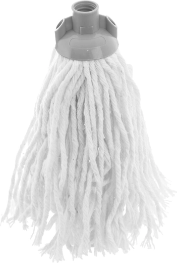 Cap de mop de schimb Renata, bumbac/PES, cu prindere din plastic