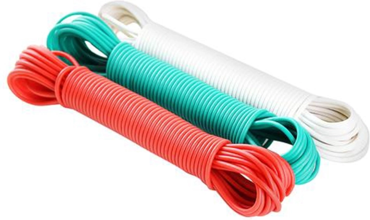 Sfoară de rufe cu cablu de oțel 15 m