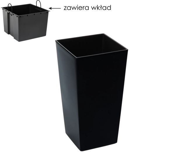 Inserție detașabilă cu mânere practice