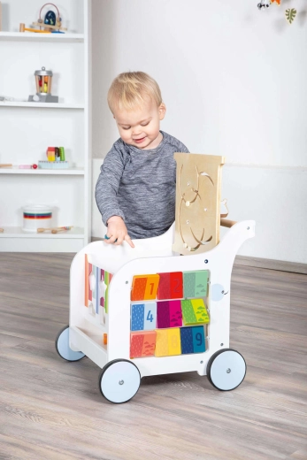 Premergător educativ din lemn 5 în 1 Small Foot