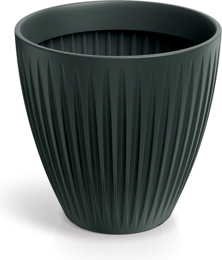 Ghiveci Latia Round Midl 48 cm antracit