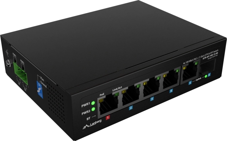 Uplink 1GbE și SFP pentru un backbone de rețea fiabil