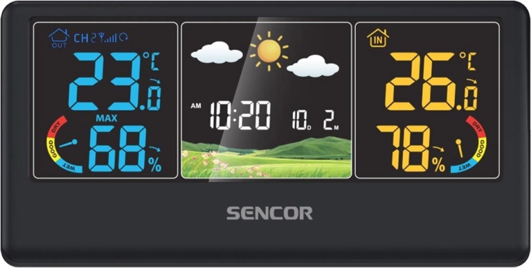 Afișaj LCD color clar