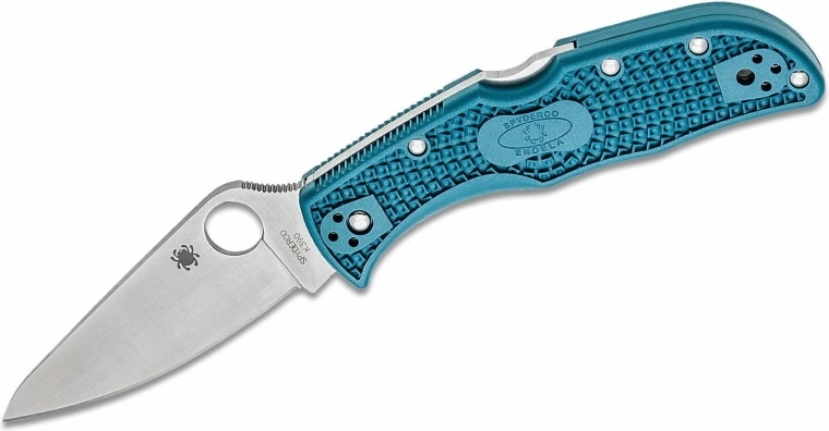 Briceag de buzunar Spyderco Endela Lightweight Blue
