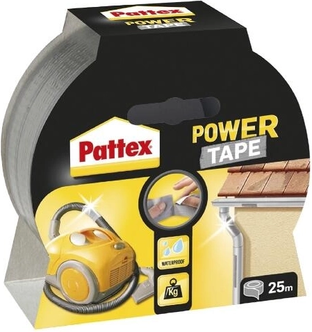Bandă de reparații universală 50 mm × 10 m argintie Pattex Power Tape
