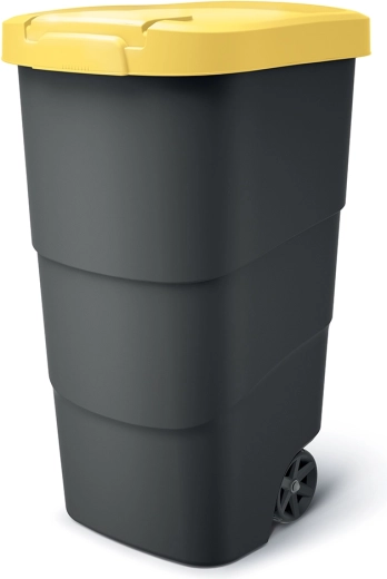 Recipient de grădină pentru deșeuri cu roți 110 l Wheeler