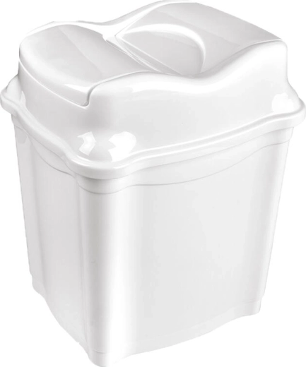 Coș de gunoi basculant 5 l WHIRLPOOL, dreptunghiular, plastic