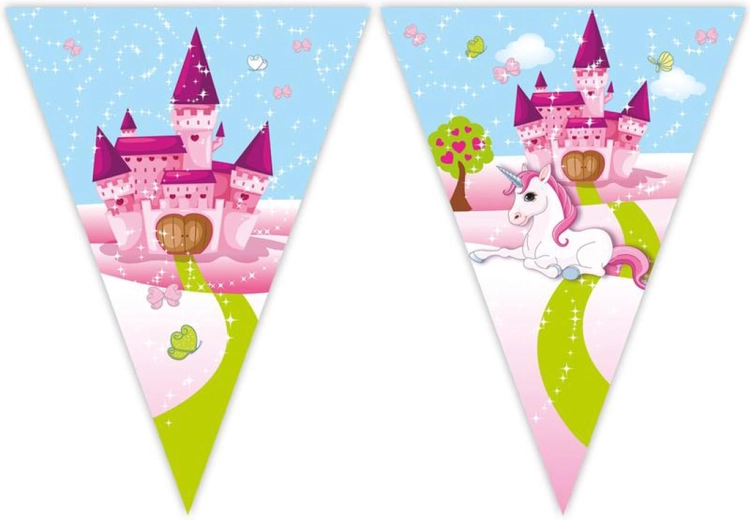 Ghirlandă cu motiv de unicorn