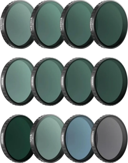 Set de filtre Freewell pentru Osmo Action 6 Mega Kit – 12 piese