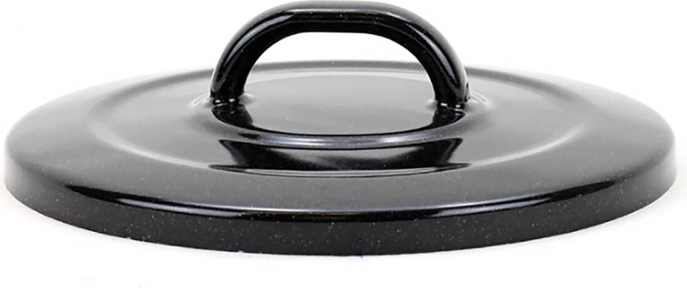 Capac BELIS Standard 18 cm – email negru cu pete albe