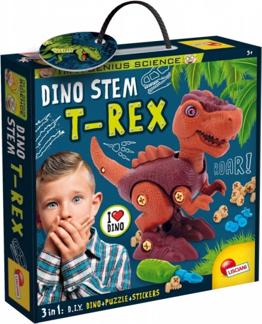 Set de construcție I'm A Genius Dino Steam - T-Rex