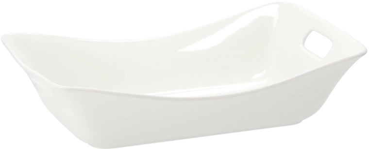 Bol din porțelan cu mânere 32 × 21,5 × 8 cm