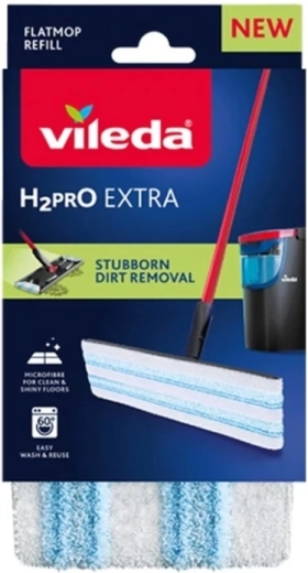Husă de schimb pentru mop plat Vileda H2Pro din microfibră