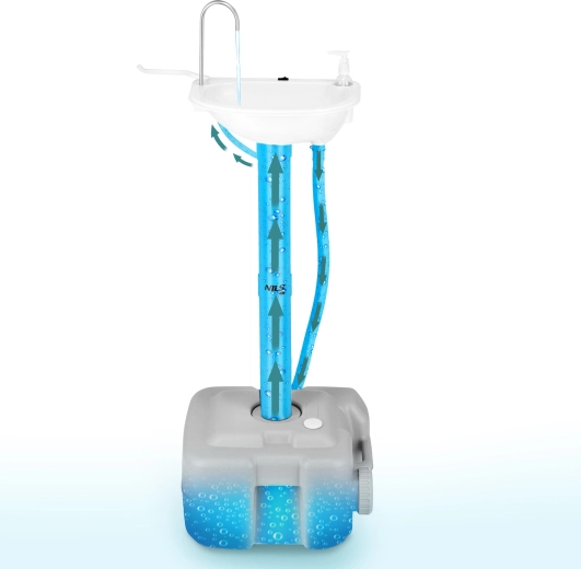 Rezervor de 20 l și pompă pe acumulator cu USB‑C