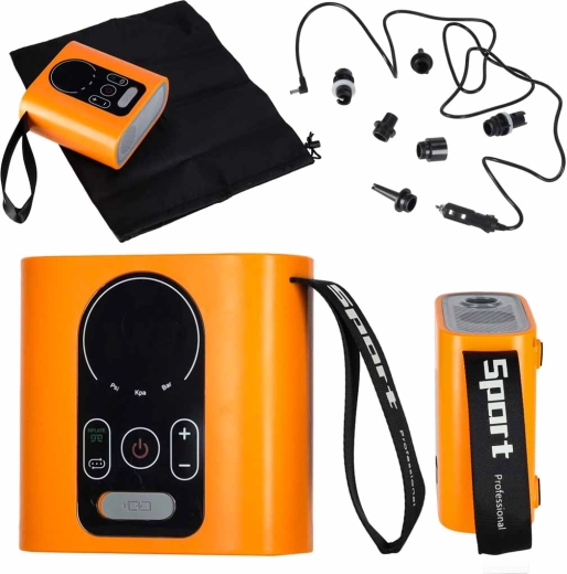 Pompă electrică auto pentru paddleboard SUP 22 PSI, 140 W, Auto‑Off