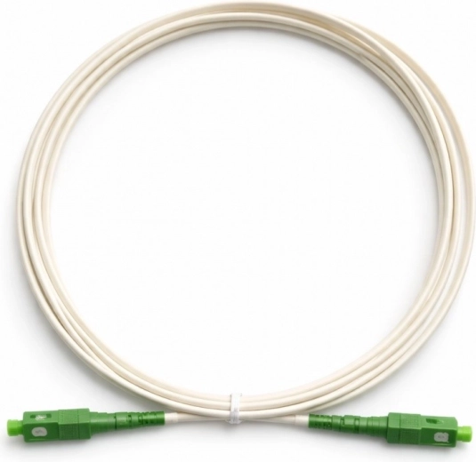 Patchcord optic SC–SC APC 3 m alb