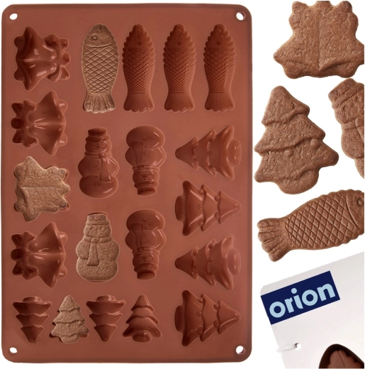 20 de cavități în cinci forme festive