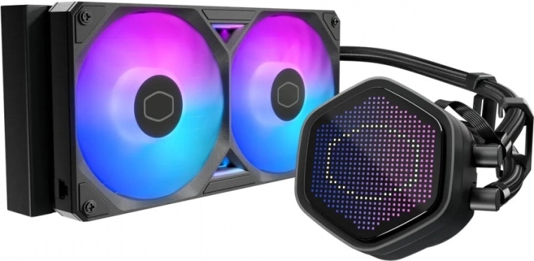 Răcire cu lichid cooler master masterliquid 240 atmos ii pixel led