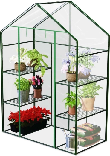 Două rânduri de rafturi și acces comod