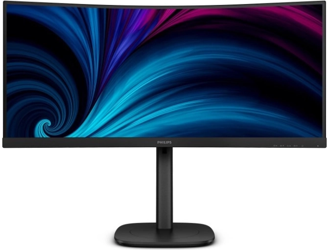 Monitor Philips 34" curbat ultrawide VA cu HDMI, DisplayPort și RJ‑45