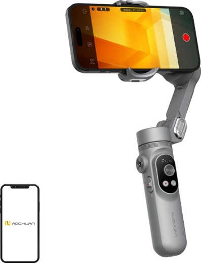 AOCHUAN Smart X stabilizator inteligent pentru smartphone gri
