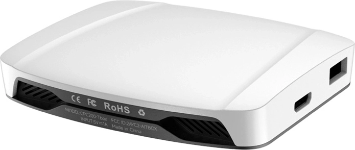 Adaptor multimedia fără fir CARLINKIT Tbox UHD pentru Apple CarPlay și Android Auto (USB-A)