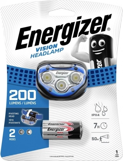 Lanternă frontală ENERGIZER 6 LED cu 3× AAA