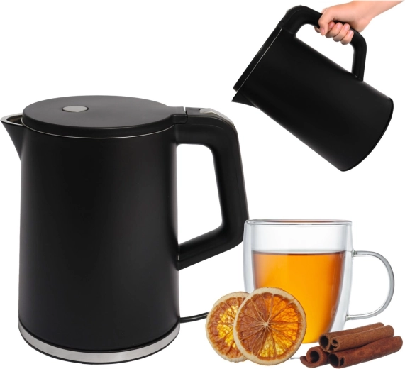 Fierbător electric de călătorie 1,2 l 1500 W negru