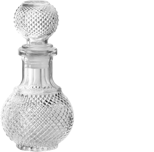 Carafă din sticlă 260 ml cu dop