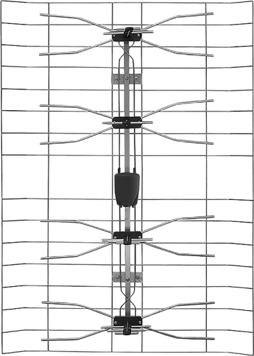 Antena exterioară Solight DVB-T2 cu amplificator încorporat 35 dB