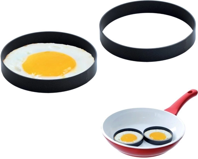 Forme metalice pentru ouă, set 2 buc