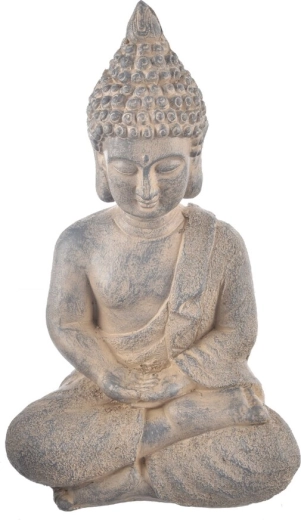 Decorațiune ceramică Buddha gri 41 cm