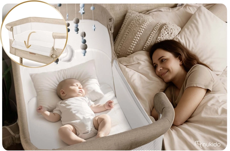 Co-sleeping sigur, la îndemână