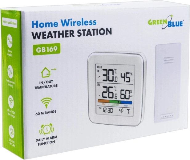 Rază de acțiune wireless fiabilă de până la 60 m